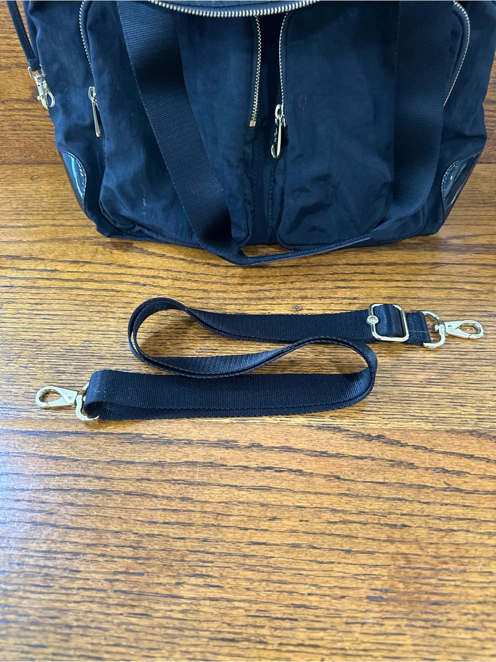Kipling Black Camryn Laptop Personal Item Bag - Picture 13 of 14